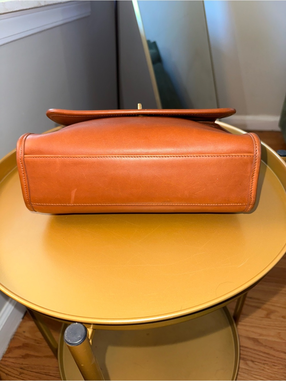 Coach Court Bag — 9870 (British Tan, 1998, Made in Turkey) - Picture 11 of 11